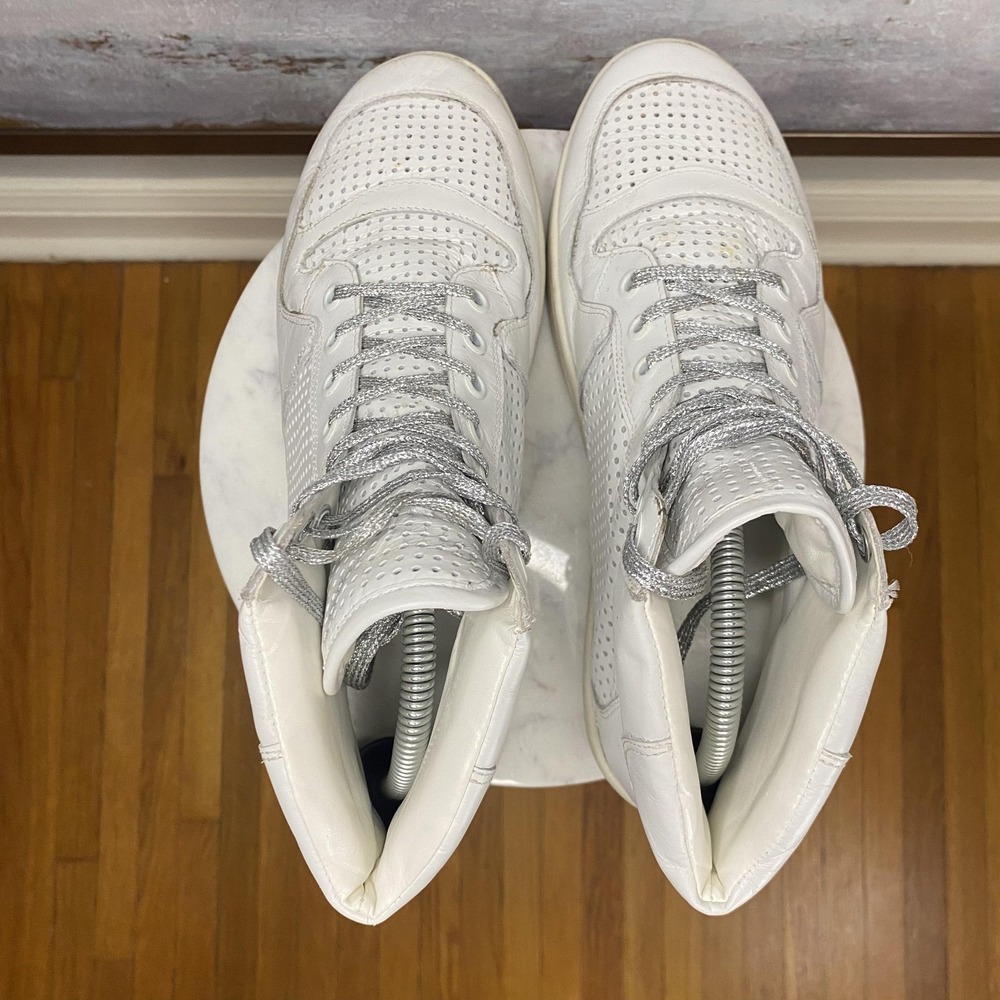 Matisse Girl Crush Shoes Womens Size 10 White Leather High Top Casual Sneakers - Picture 7 of 10